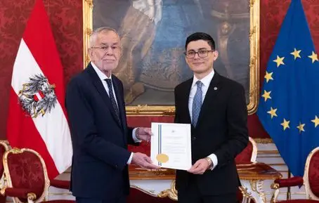 Vicecanciller prevé “nueva etapa” en relación bilateral con Austria luego de entrega de cartas credenciales