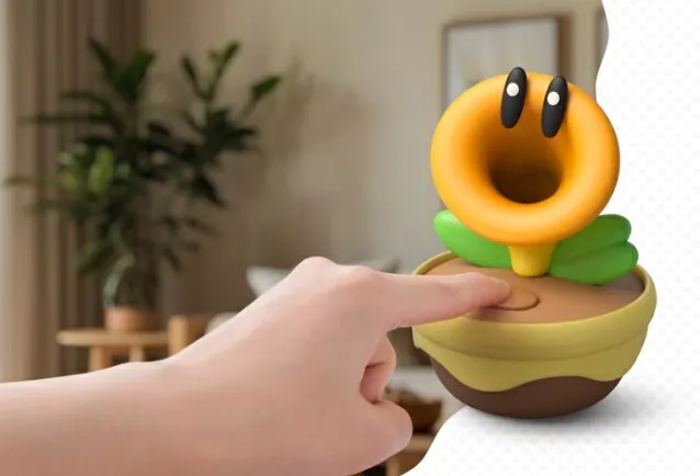 Nintendo lanza una flor parlante interactiva inspirada en Super Mario Wonder