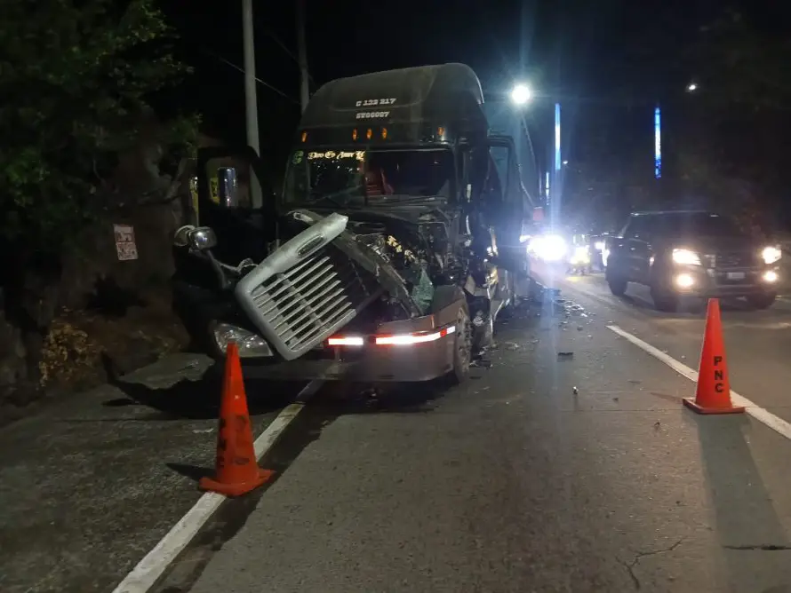 Reportan nueve personas lesionadas en accidentes viales en las últimas horas