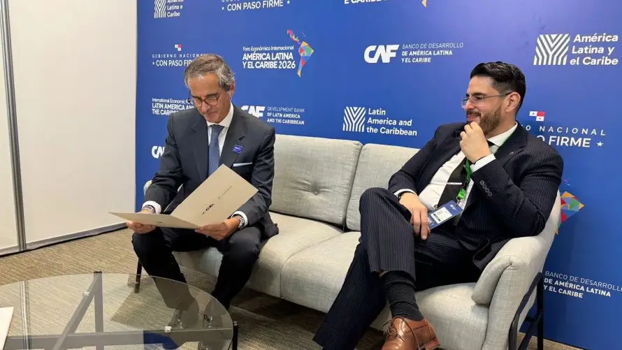 Se reúnen directores de OIEA y Energía para definir respaldo al desarrollo nuclear en El Salvador