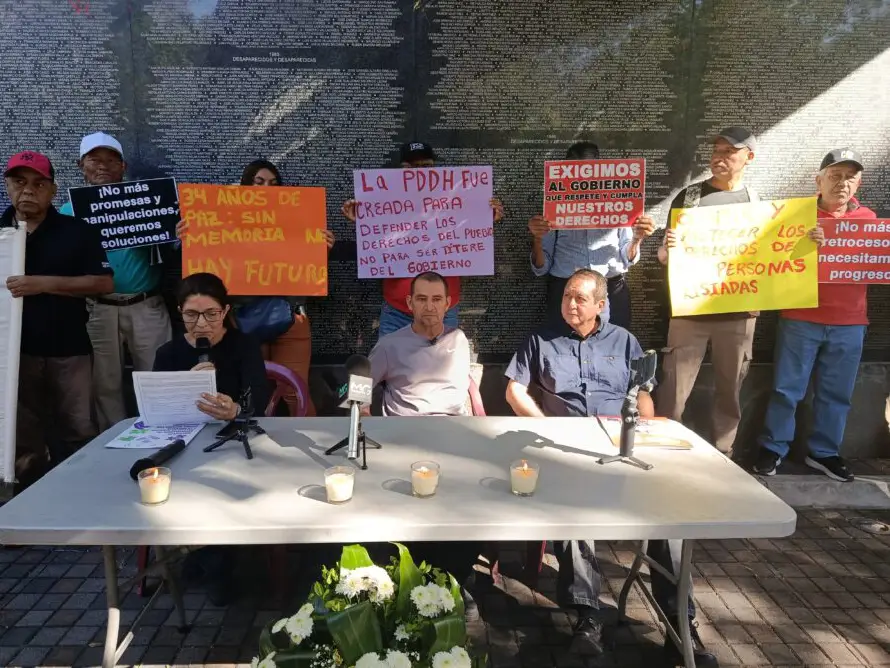 Lisiados de guerra preocupados por retrocesos que "contradicen" los Acuerdos de Paz de 1992