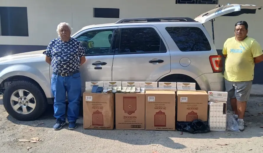 Allanan inmueble en Sonsonate y hallan cajas de cigarrillos y $12,880 en efectivo: tres arrestados