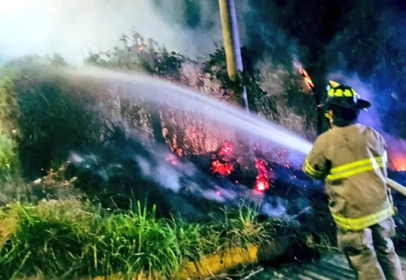 Incendios aumentaron 39 % en la semana de fin de año 2025