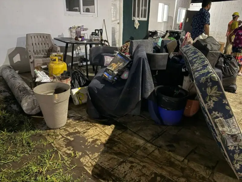 Al menos 20 viviendas sufrieron daños en Ciudad Marsella por inundaciones del sábado