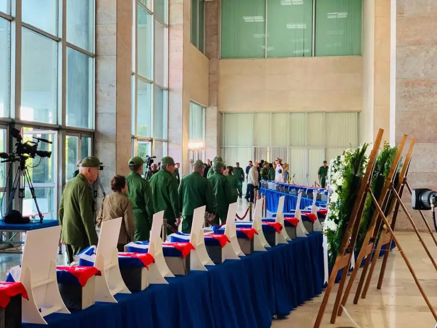 Cuba despide a los 32 militares muertos en Venezuela: "EE.UU. ha tirado todo por el piso"