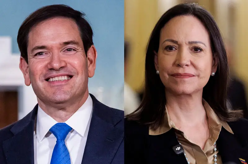 Marco Rubio y María Corina Machado se reunirán este miércoles en Washington