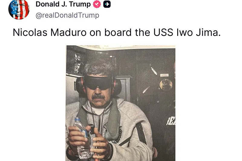 Trump anuncia que Estados Unidos gobernará Venezuela hasta que haya una transición