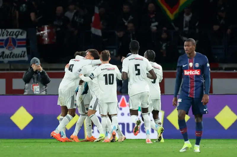 El París FC elimina al PSG de la Copa de Francia