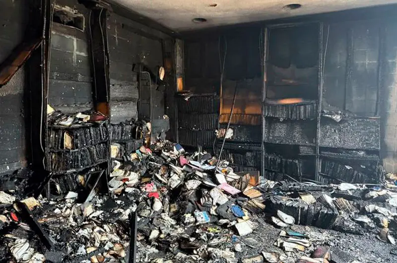 Un hombre incendia la mayor sinagoga de Misisipi (EEUU) en un posible acto antisemita