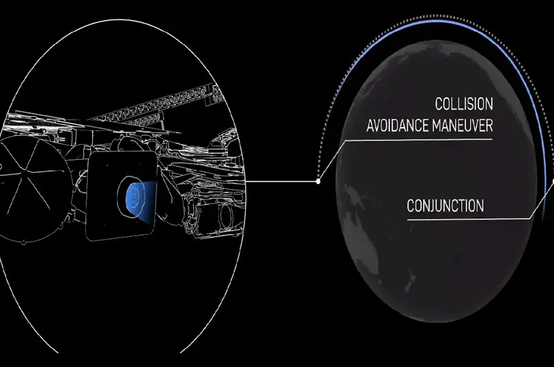 SpaceX desarrolla un sistema que reduce la probabilidad de que los satélites colisionen con basura espacial