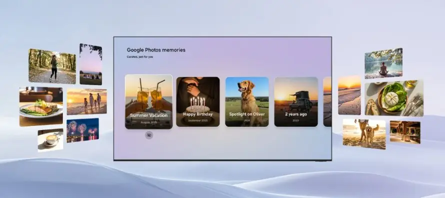 Samsung integrará Google Fotos en sus televisores IA: tus recuerdos llegarán a la pantalla grande en 2026