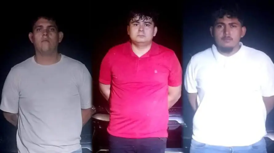 Arrestan a tres hombres por transportar nueve bolsas de marihuana en Conchagua