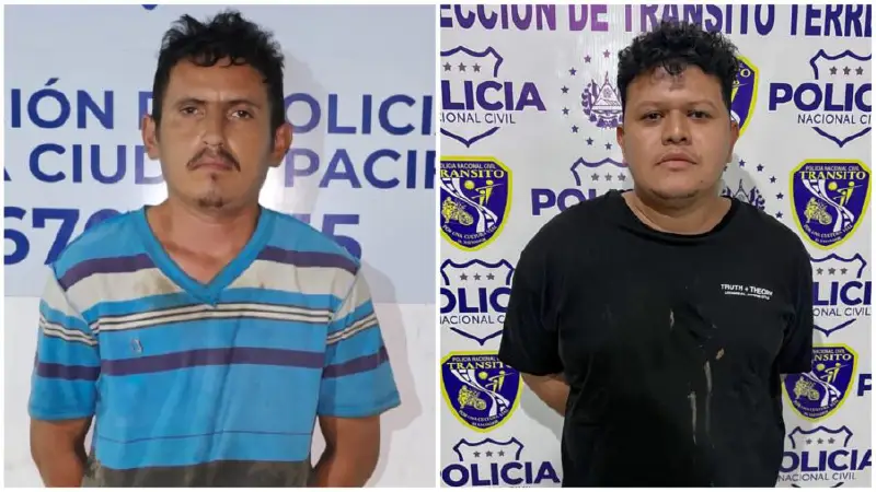 Arrestan a dos conductores con hasta 301 grados de alcohol en San Miguel y Morazán
