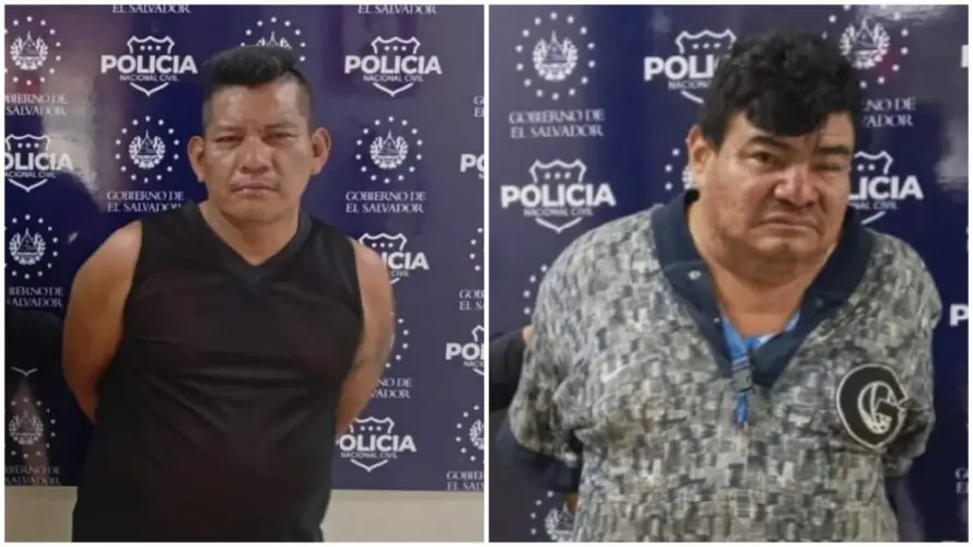 PNC arresta a dos hombres grabados mientras se enfrentaban a golpes en Zacatecoluca 