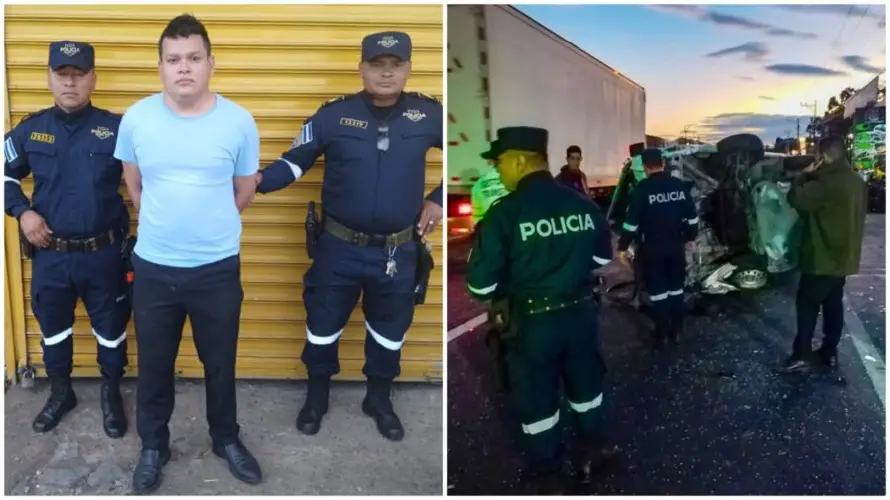 Arrestan a joven señalado de causar la muerte de otro conductor en un accidente en Quezaltepeque