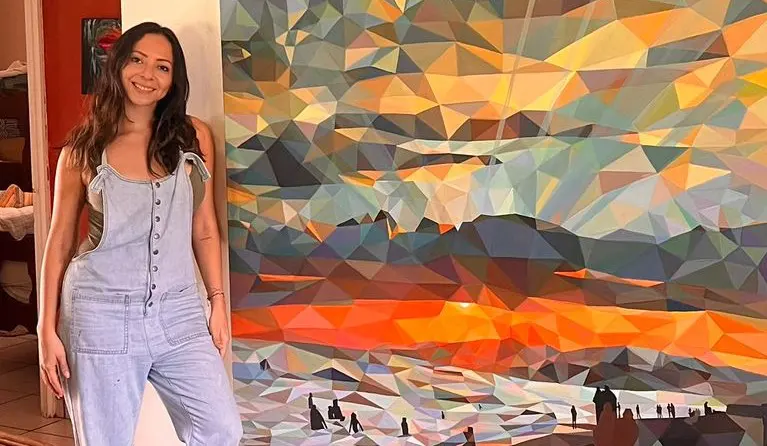 Artista salvadoreña Lucrecia Chinchilla expondrá "Geometría del Crepúsculo"