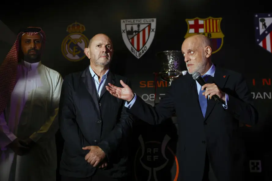 El Presidente de LaLiga considera "inviable" un clásico Barcelona-Real Madrid fuera de España