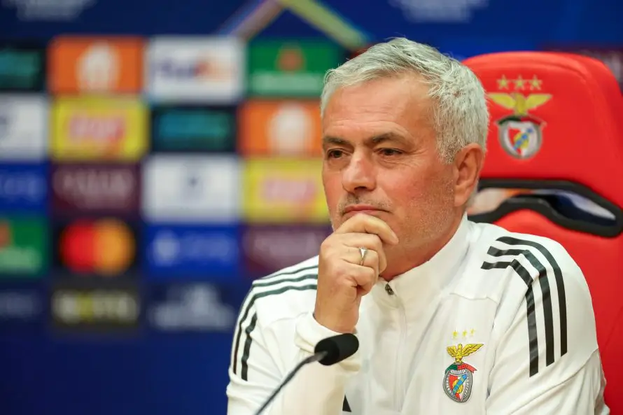 José Mourinho, técnico del Benfica: "Quiero mucho al Madrid y a Álvaro Arbeloa"