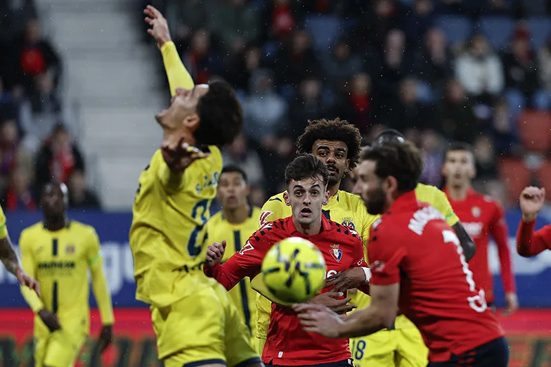 Gerard Moreno frena a Osasuna en Pamplona