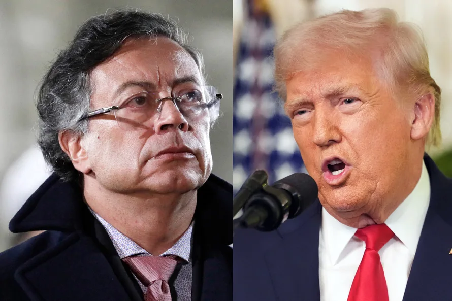 Trump y Petro se reúnen en Washington tras un año de choques y sanciones