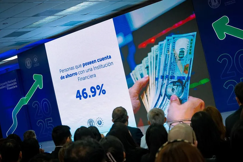 ¿Qué departamentos lideran el acceso a cuentas de ahorro en El Salvador?