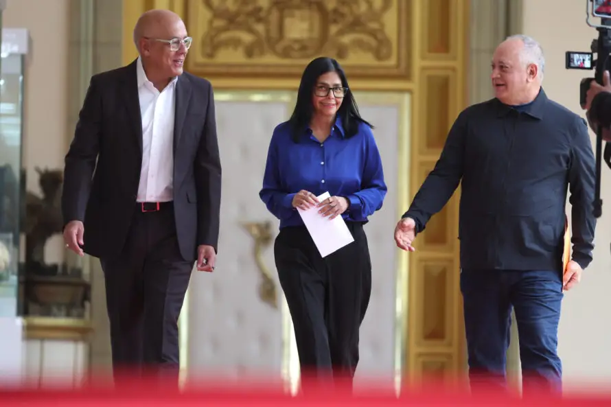 Delcy Rodríguez dice que sigue "abierto" el proceso de excarcelación de presos políticos