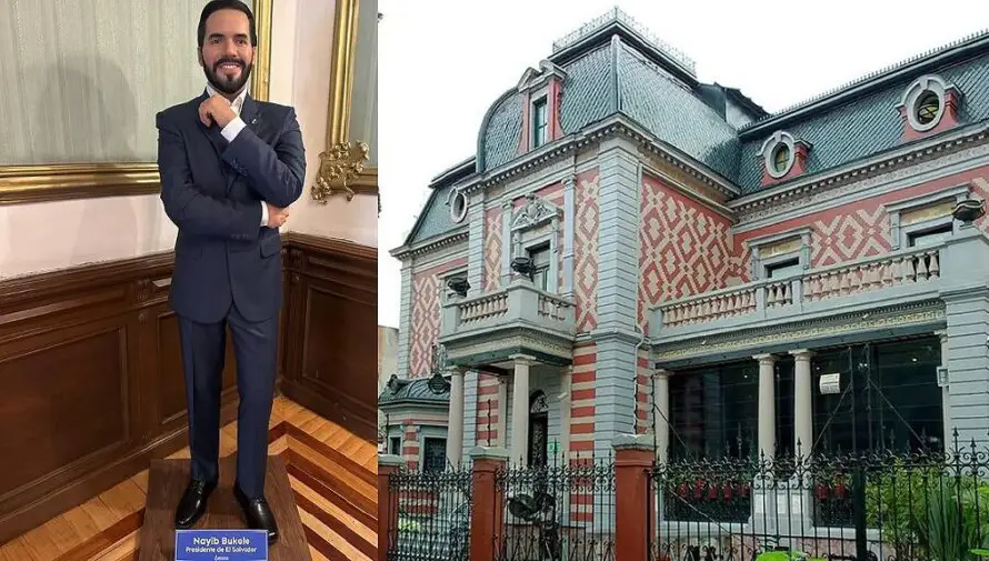 Este es el museo que inmortalizó al presidente Nayib Bukele en figura de cera