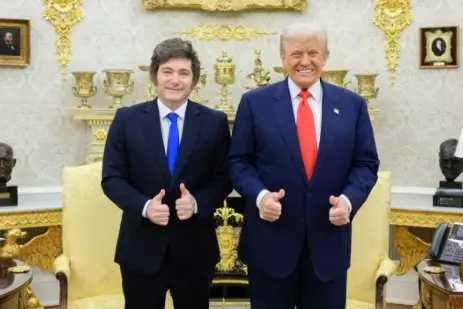 Javier Milei: "Trump está rediseñando el orden mundial"