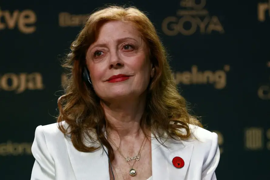 Susan Sarandon, emocionada por el Goya y por la "lucidez" de España
