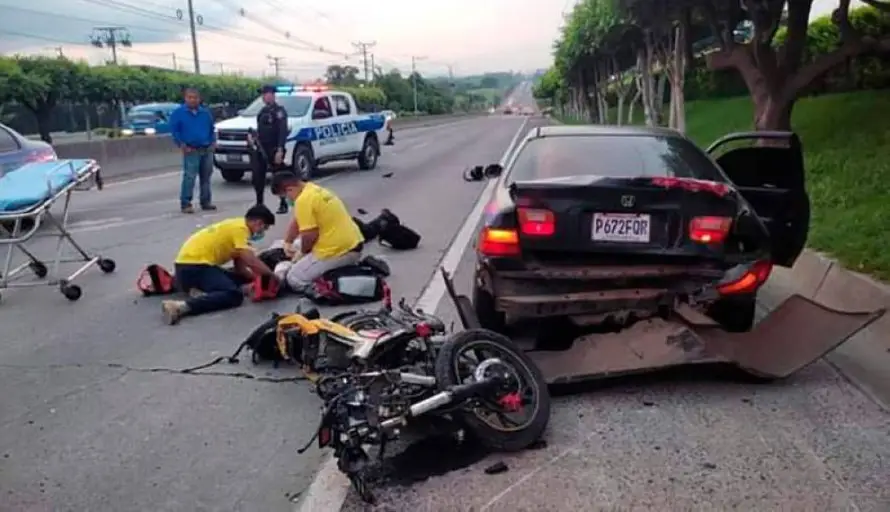 Se disparan accidentes y muertes en motocicleta, la mayoría por distracción e irrespeto a la distancia
