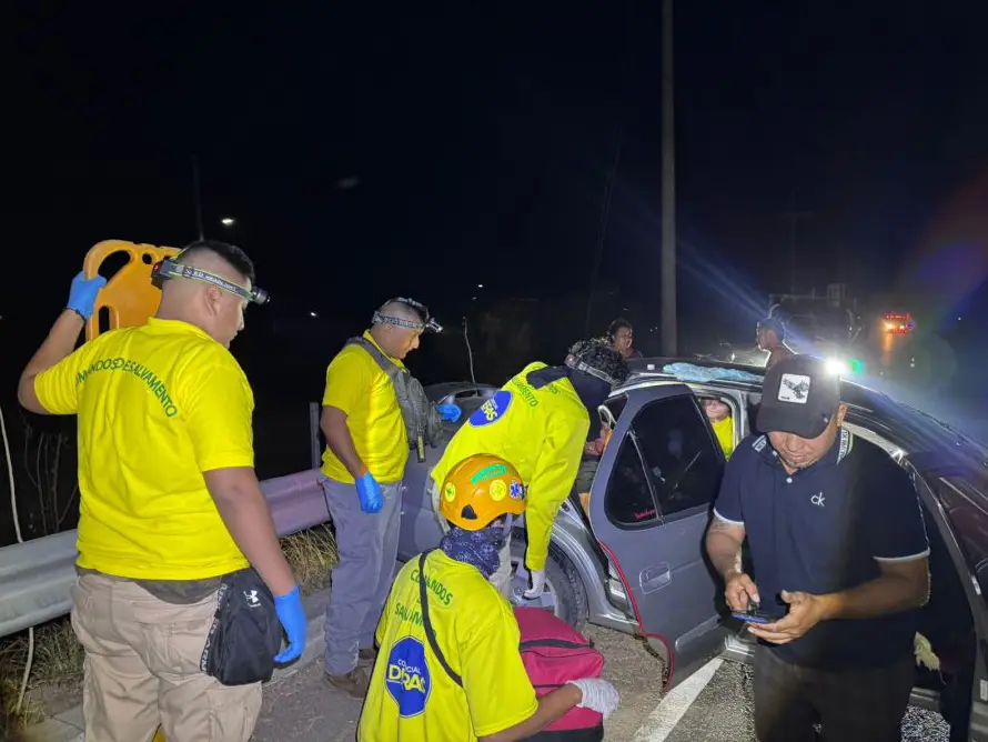Pierde el control tras invasión de carril y resulta gravemente lesionada en La Paz Centro