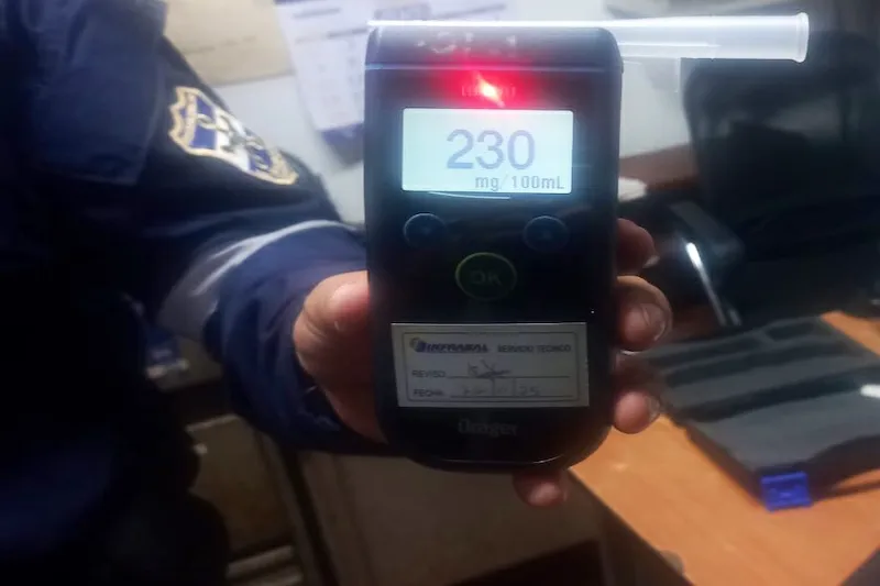 Las detenciones por conducción peligrosa bajan 15% en lo que va del año 