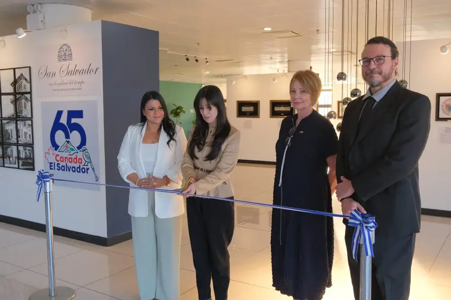 Celebran 65 años de relaciones bilaterales entre Canadá y El Salvador