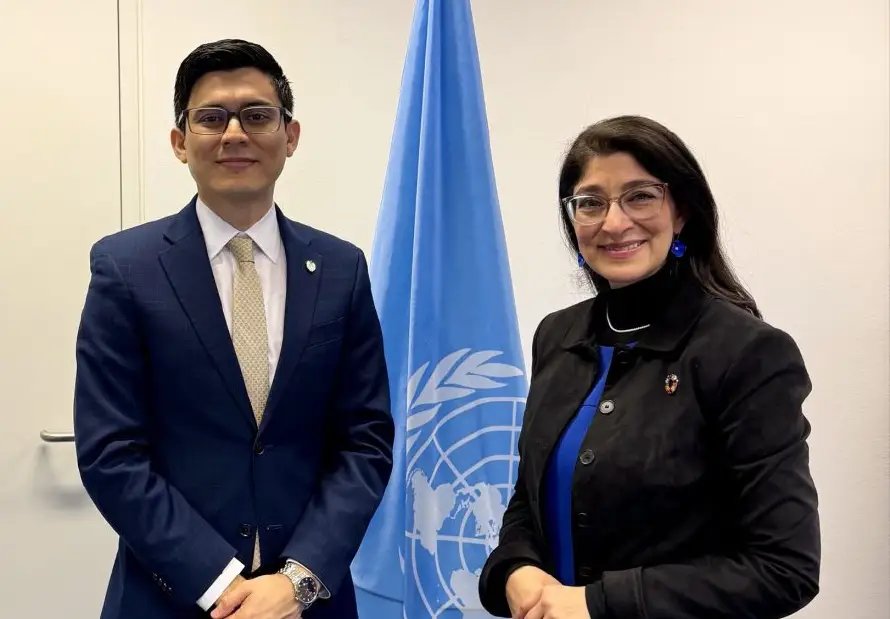 Embajador salvadoreño se reúne con representante de EEUU en Viena y de la ONU