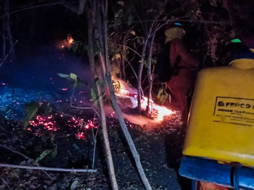 Bomberos y Fuerza Armada reportan 13 incendios en maleza seca este fin de semana
