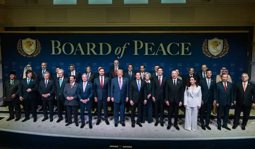 Canciller Alexandra Hill representa a El Salvador en reunión inaugural de la Junta de Paz impulsada por Trump