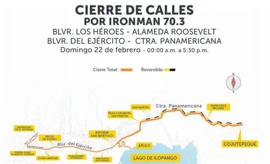 ¿Dónde y a qué horas habrá cierres de calles este domingo?