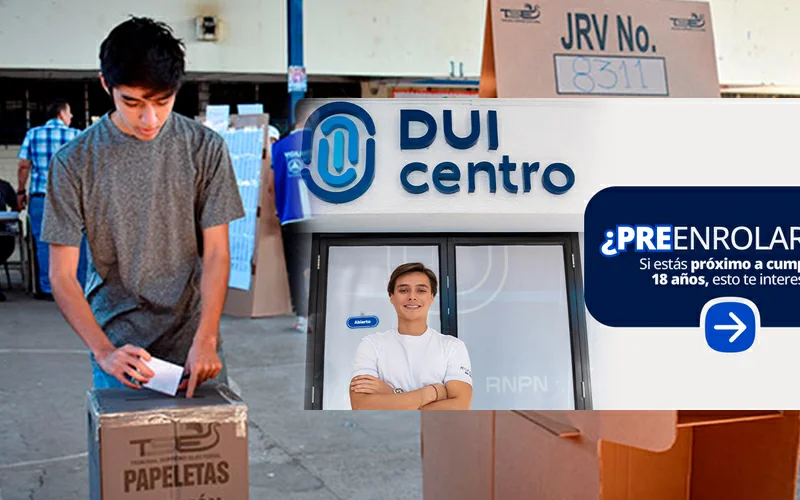 Último día el lunes para que salvadoreños en el país cambien domicilio en DUI y padrón electoral 2027