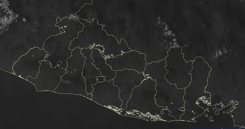 Vientos Nortes ingresarán nuevamente lunes y martes en El Salvador