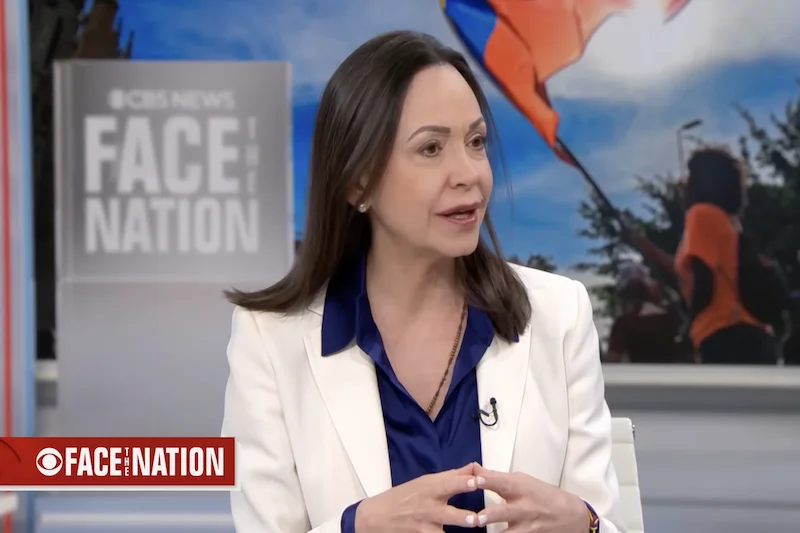 María Corina Machado: "Seré candidata" en unas "elecciones limpias y libres" en Venezuela