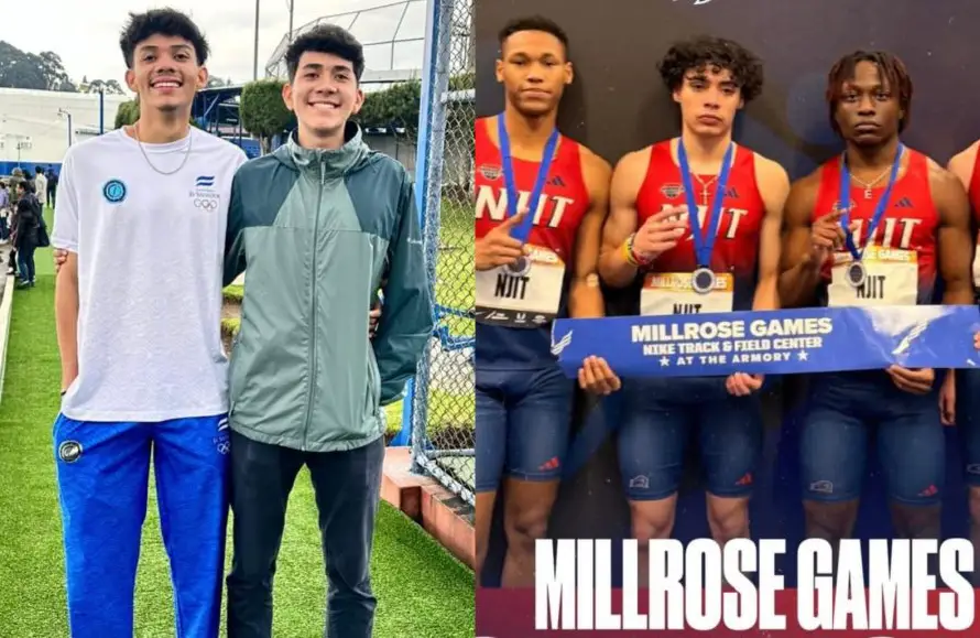 Atletas salvadoreños Ariel y Mateo Molina y Jasón Álvarez destacan en competencias en Estados Unidos