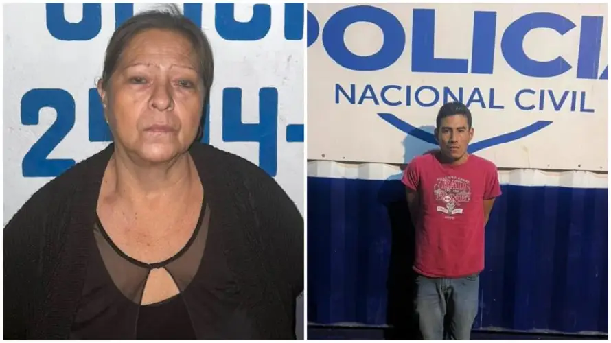 Arrestan a un hombre y una mujer señalados de transportar marihuana en Chalchuapa 
