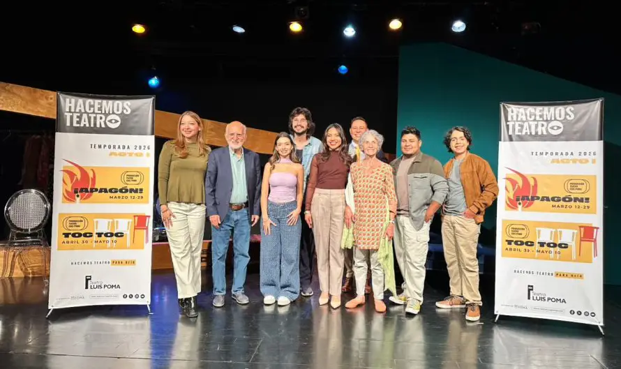 Teatro Luis Poma anuncia que subirá el telón el próximo 12 de marzo