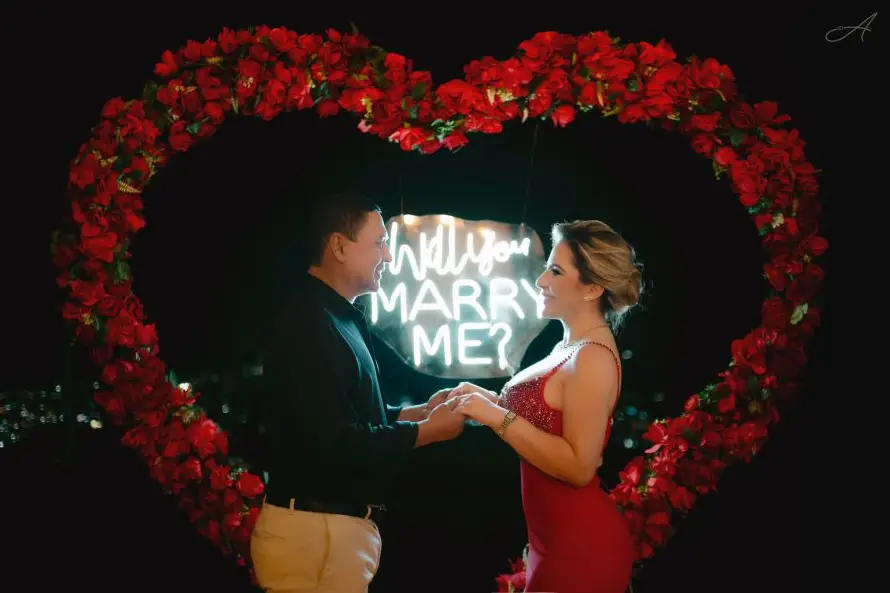 Esta fue la 'romántica' propuesta de matrimonio de Will Salgado a 'La Chelita' este 14 de febrero