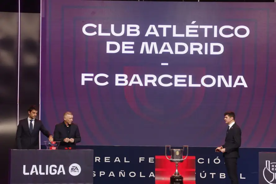 Atlético de Madrid-Barcelona y Athletic-Real Sociedad, semifinales de la Copa del Rey