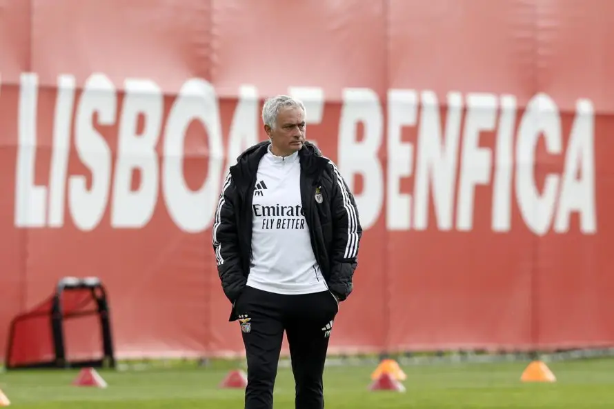 José Mourinho, técnico del Benfica: "No ha sido fácil gestionar emocionalmente todo lo que ha pasado"