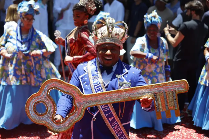 El Rey Momo abre el Carnaval de Río de Janeiro