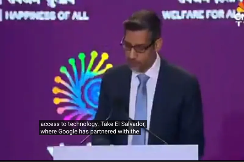 CEO de Google resalta alianza con El Salvador para impulsar soluciones de salud con IA