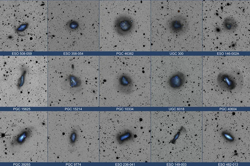 Nuevas evidencias de que las galaxias más pequeñas también practican el "canibalismo" cósmico