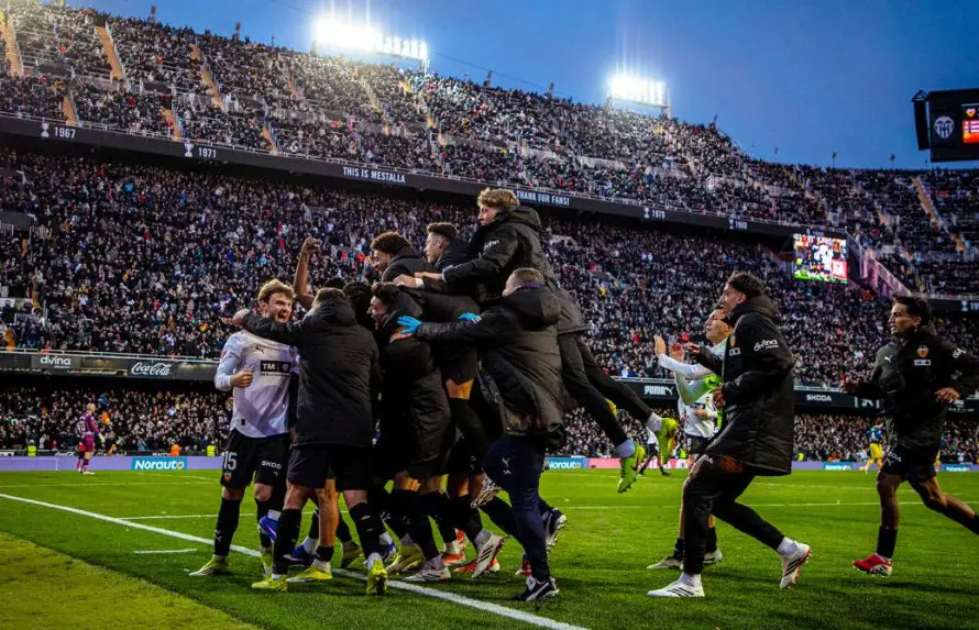 Valencia y Athletic Club protagonizan duelo clave en cuartos de final de Copa del Rey